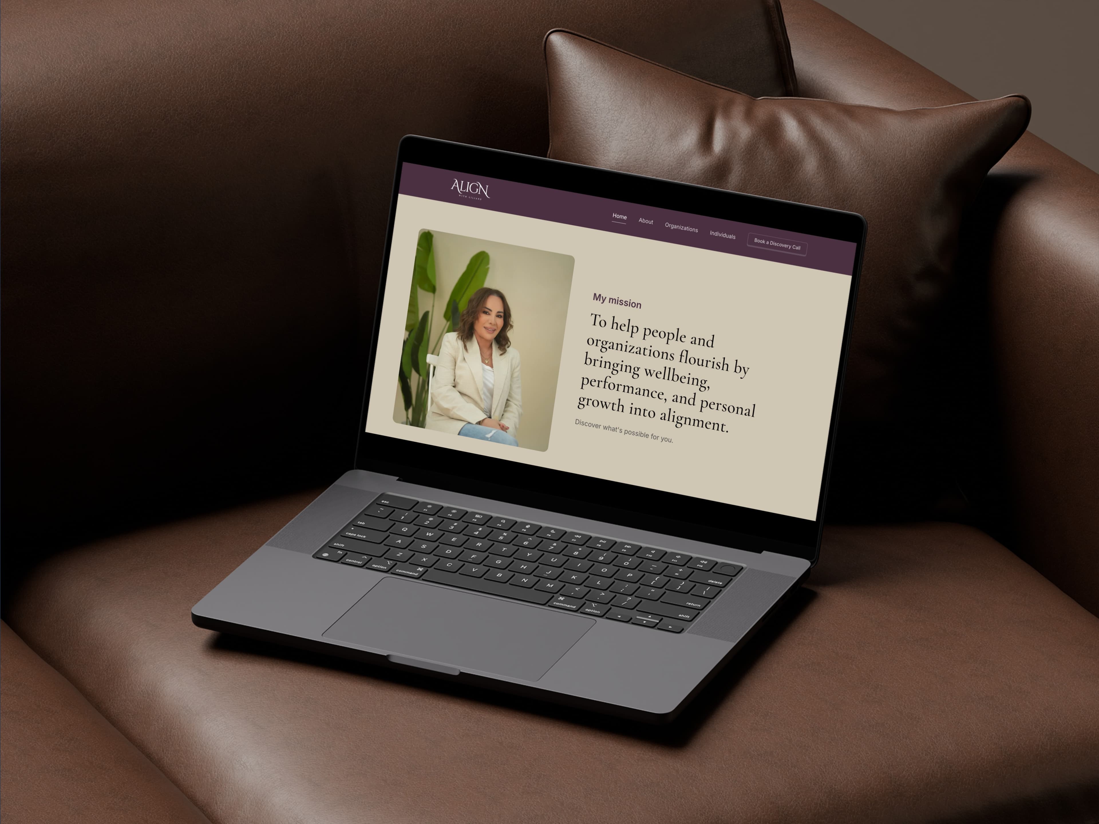 Align by Liliane, executive coaching website